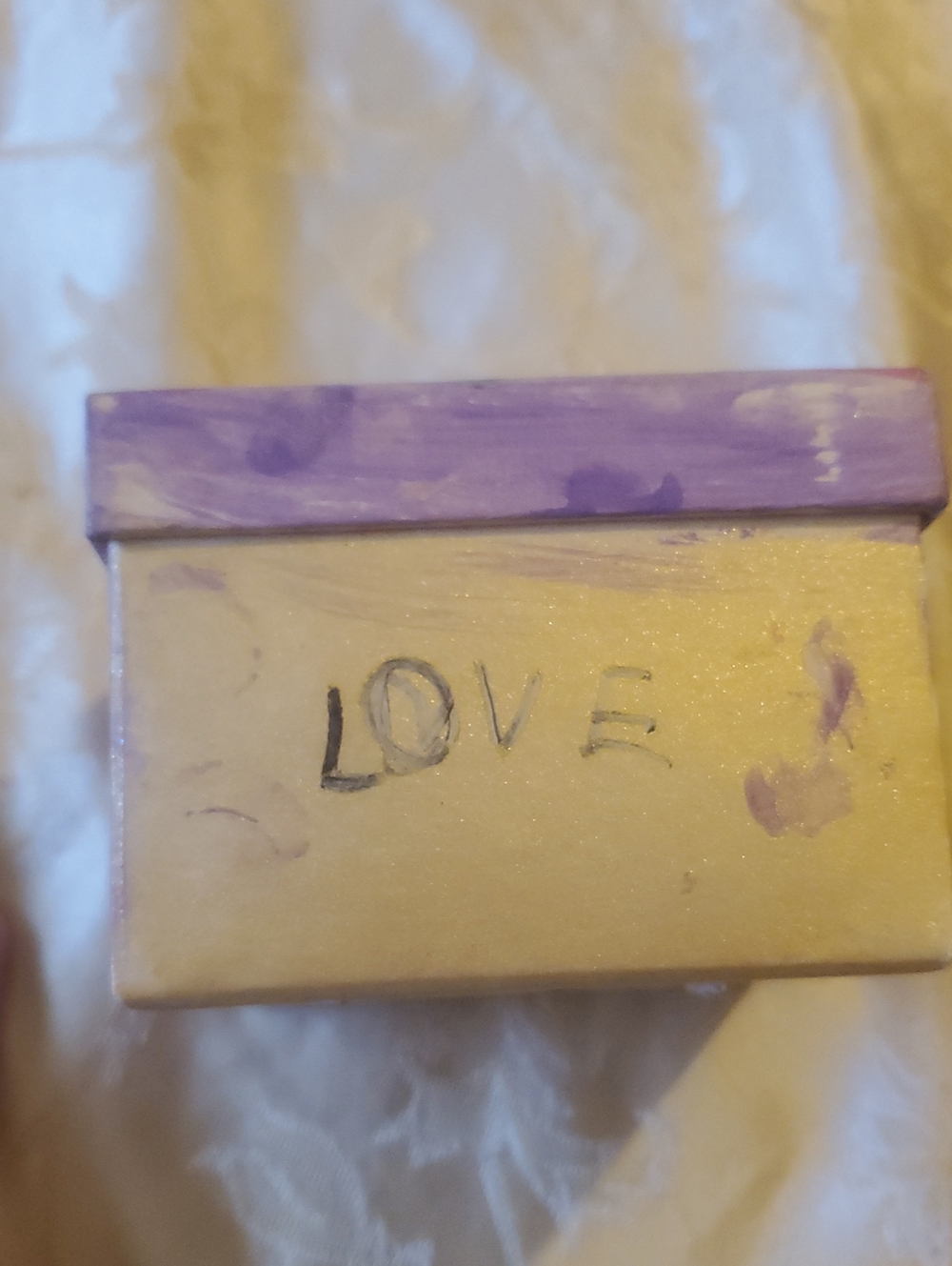Hand-Painted Trinket Box - Picture 3 of 7